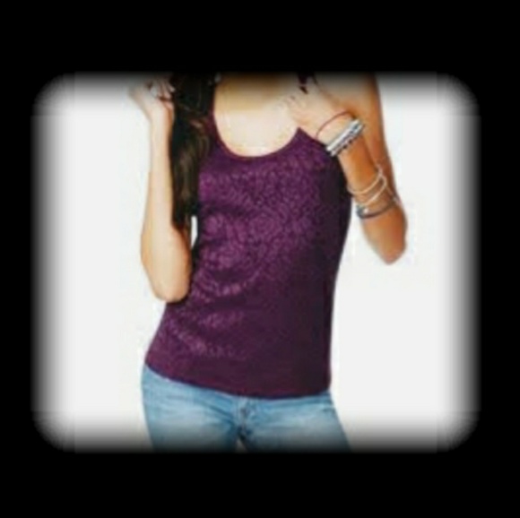 Aeropostale Tops - 5 for $20 Purple Lace Tank Top | Aeropostale LG/XL